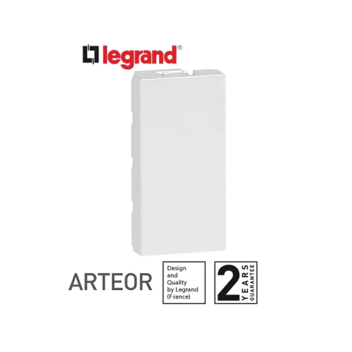 Legrand Arteur Blank Frame - Square - Module 2