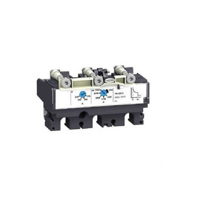 SCHNEIDER - Trip Unit TM100D for ComPact NSX 100/160/250 Circuit Breakers, Thermal-magnetic, 100A, 3P 3d