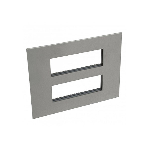 LEGRAND - Plate Arteor, BS, Square, 2x6 Modules, Magnesium