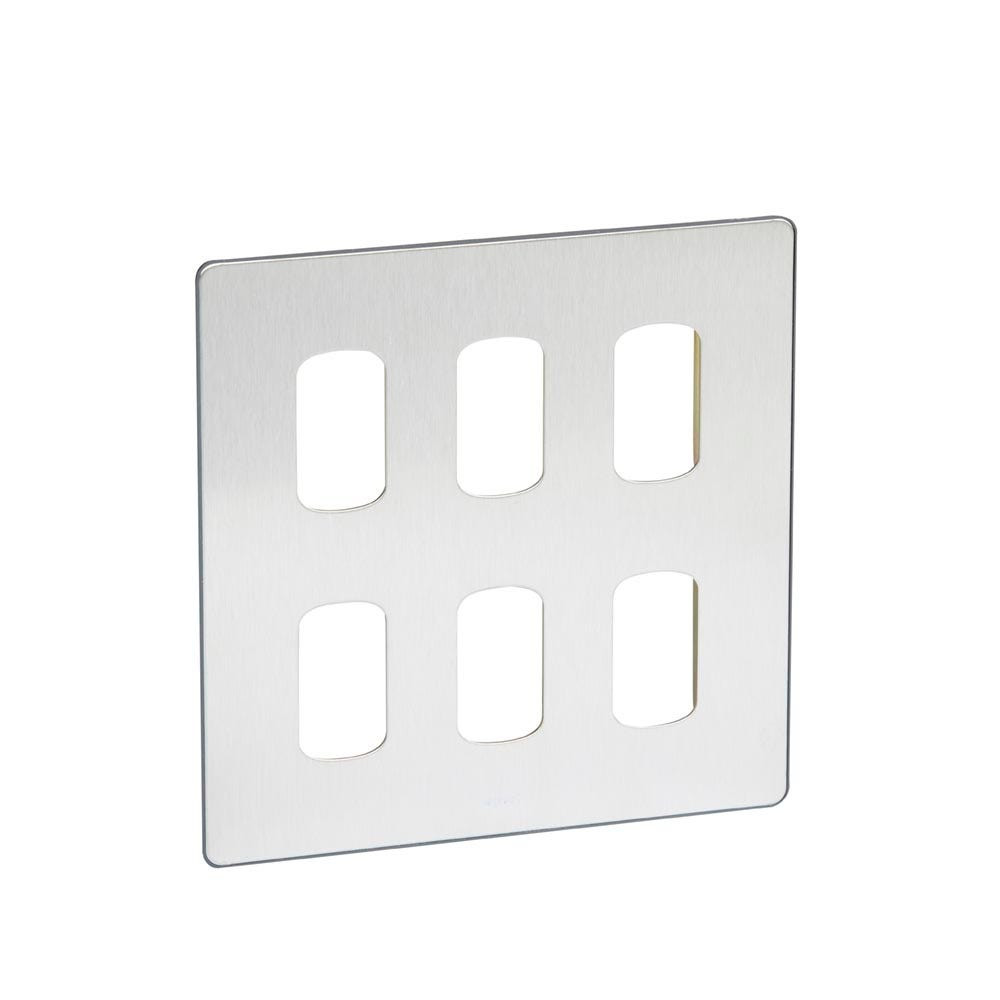 LEGRAND - Front Plate Synergy, for 6 Grid Modules -2x2 Gang 