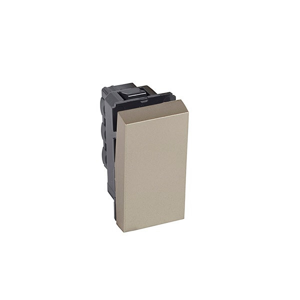 LEGRAND - 2-Way Switch Arteor, 10A, Square, 1 Module, Champagne