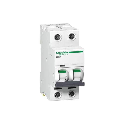 قاطع فرعي من شنايدر - 2 بول - 50 امبير - ACTI9 iC60N A9F44250,C Curve