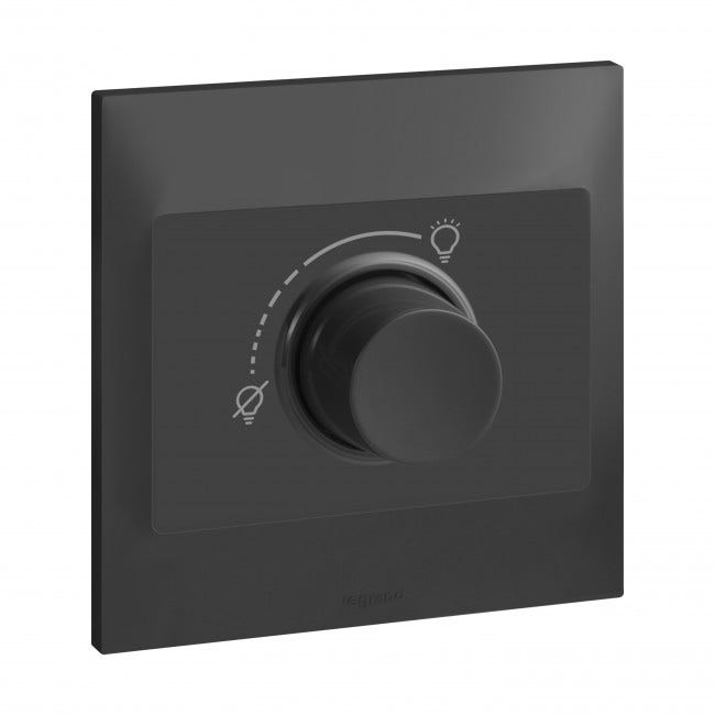 LEGRAND - Dimmer Belanko S - 300 W RLC + LED dimmer for all types of lamps - anthracite