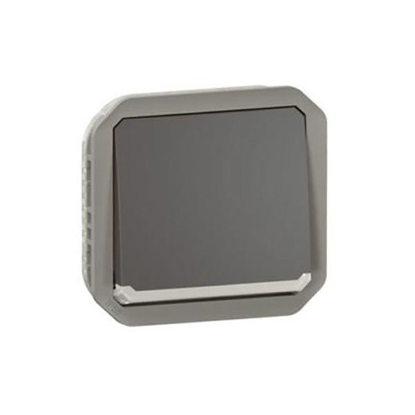 LEGRAND - Switch Indicator Plexo, IP55, 1 Gang, 2 Way, 10A, Mechanism, Anthracite