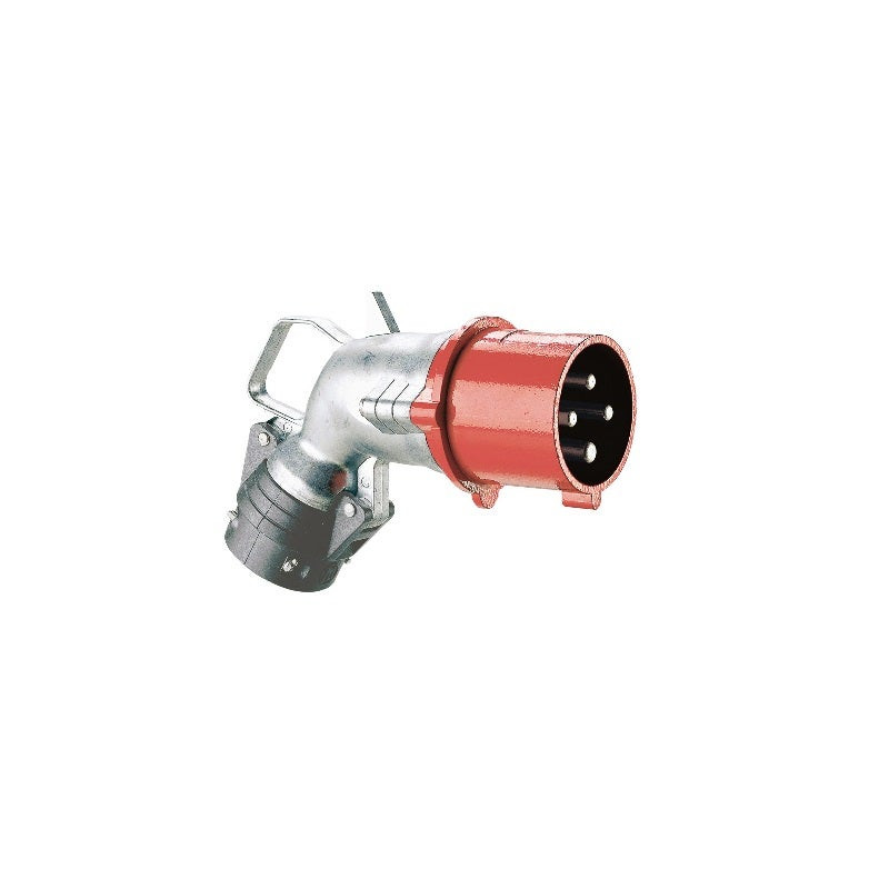 LEGRAND - Angled Plug Hypra, IP44, 380/415 V~, 32 A -3P+N+E, Metal
