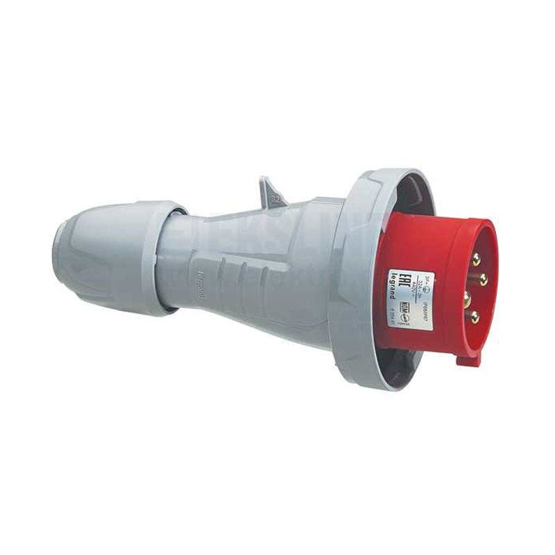 LEGRAND - Plug 32A 3P+E 440V IP67, P17