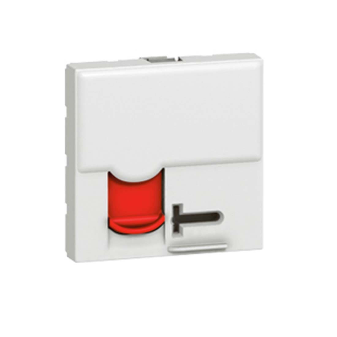 LEGRAND - Data Socket RJ 45 CAT 6 UTP w/ Controled Acces, White Arteor