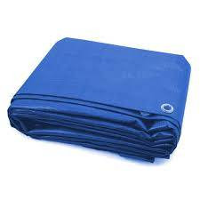 Blue Tarpaulin - 4 x 6 yd - Blue