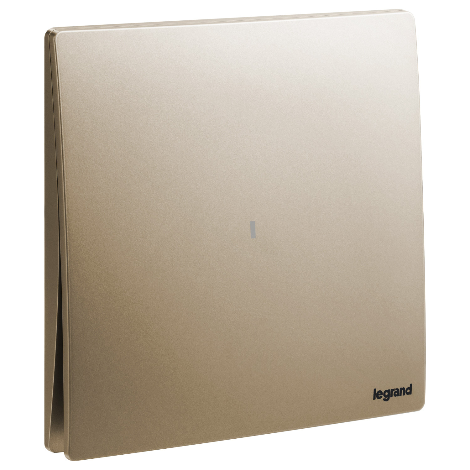 LEGRAND - Double Pole Switch Mallia, 1 Gang, 1 Way with LED Power Indicator, 20 AX, 250 V~, Dark Bronze
