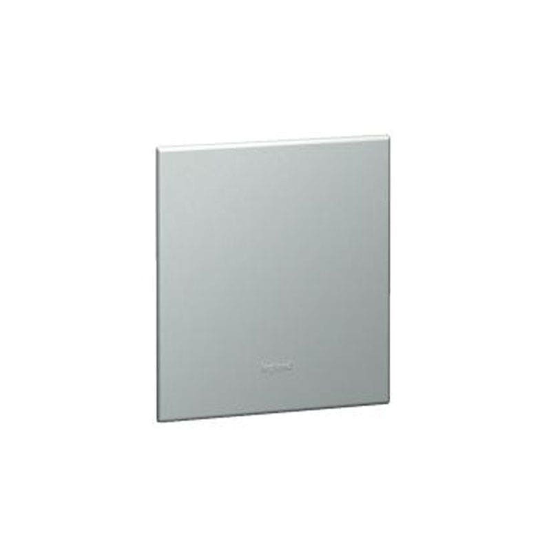 LEGRAND - British Standard Blanking Cover Plate Pearl Aluminum