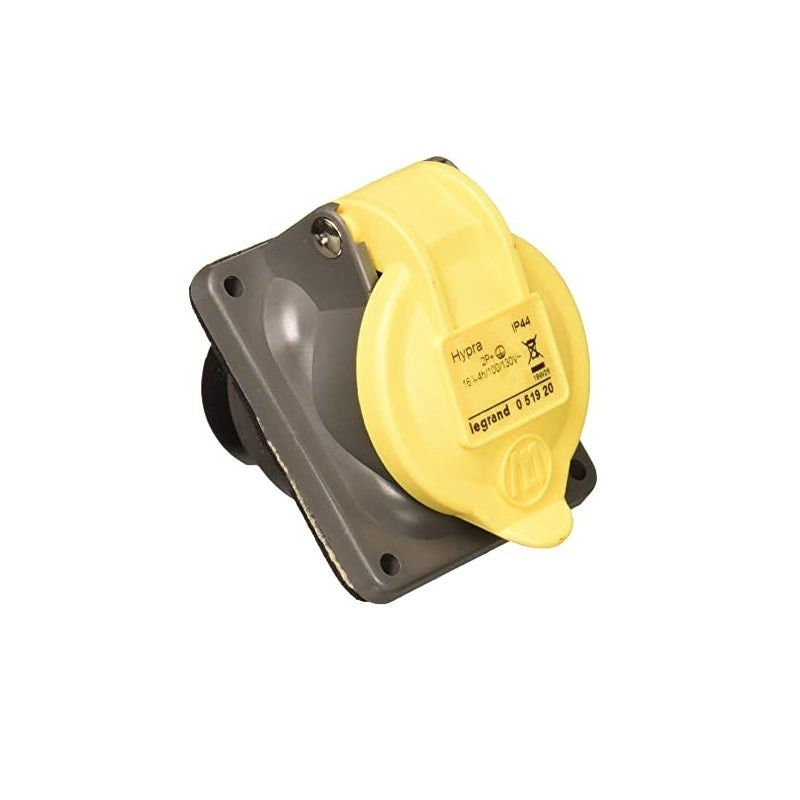 LEGRAND - Socket 16A 2P+E 100-130V, Plastic IP44