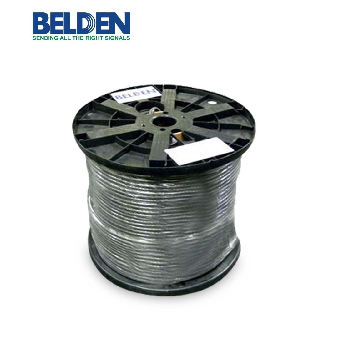 BELDEN - 1P*18 AWG Stranded CU/FS/PVC 300V, Black, 305 Meters/Roll