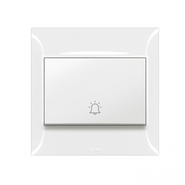 LEGRAND - Bell push-button Belanko S - 6A x 250V~ - White
