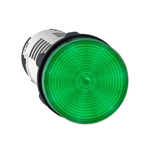Schneider LED Signal Bulb - 230/240V - 60Hz - Green - XB7EV03MP