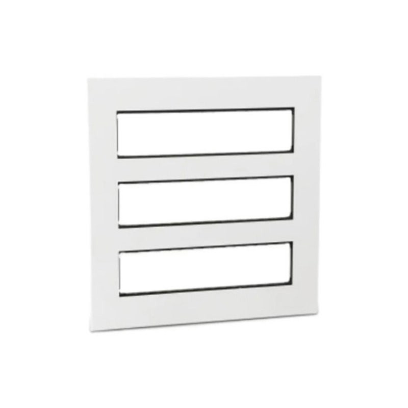 LEGRAND - Cover Plate with Frame Arteor, Indian , 3x6 Modules, Square, White