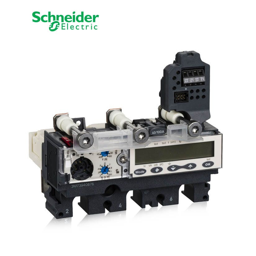 SCHNEIDER - Trip Unit MicroLogic 6.2E for ComPact NSX 160/250 Circuit Breakers, Electronic, 160A, 3P 3d