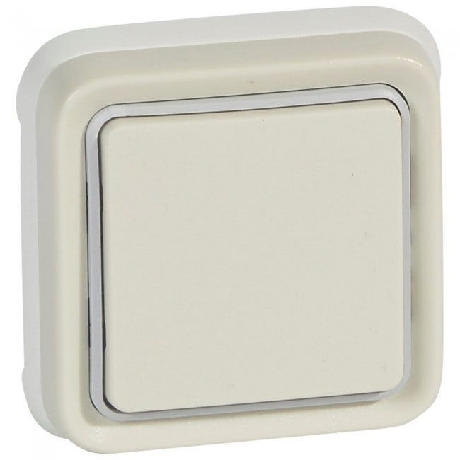 LEGRAND - Switch Plexo IP55, 2-Way, 10 AX, 250 V~, Flush Mounting, White