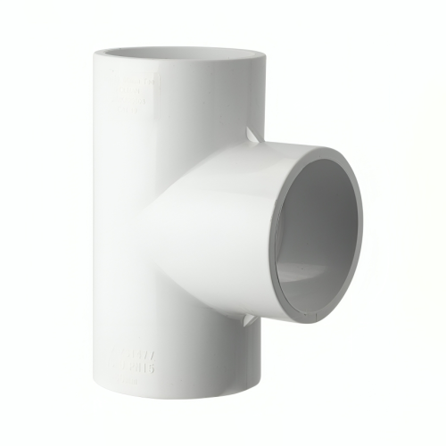 Plain 4-inch white UPVC partition, Schedule 40 Nypro