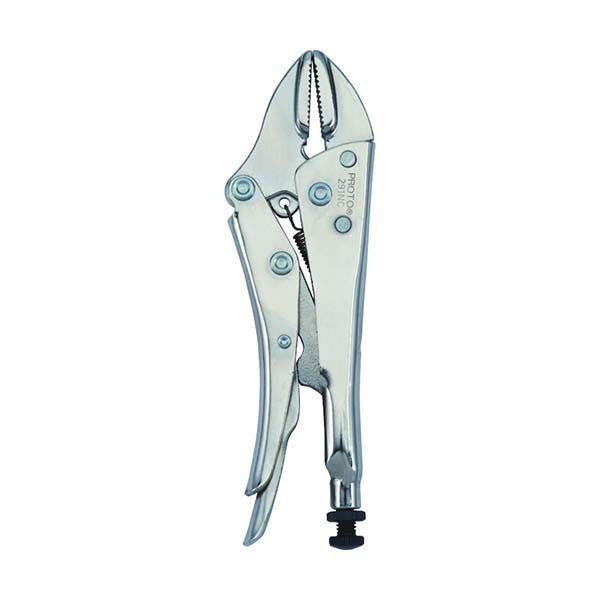 PROTO - Nickel Chrome Locking Pliers, Straight, 10"