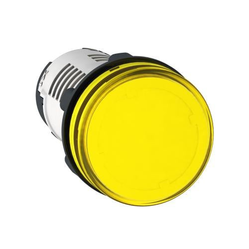 لمبة ليد أشارة من شنايدر - 230/240 فولت - 60 هرتز - أصفر - XB7EV05BP