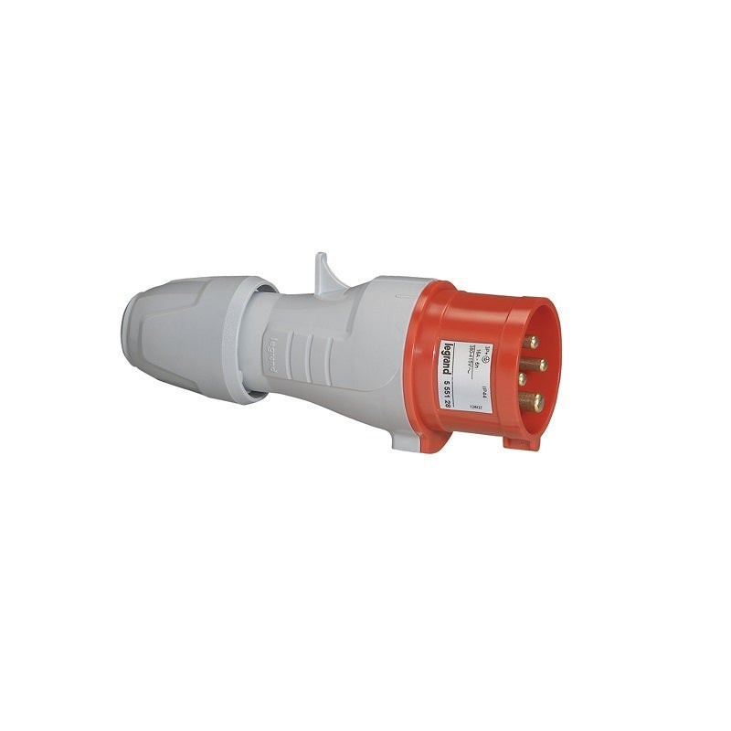 LEGRAND - Plug 16A 3P+E 380/415V IP44, P17