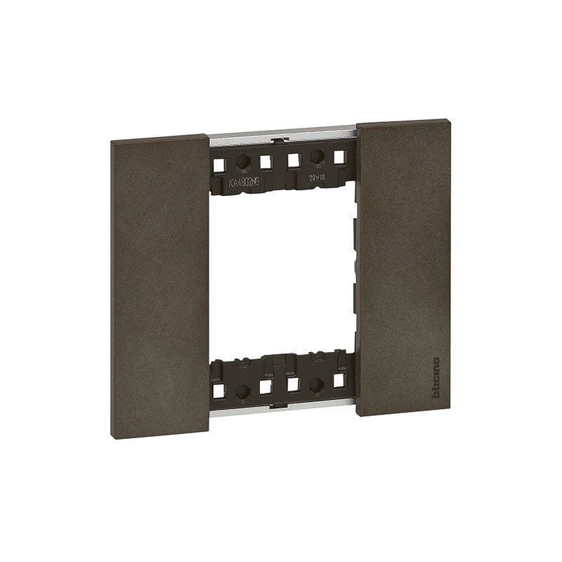 LEGRAND - Cover Plate BTicino, Living Now, 2 Modules, Space