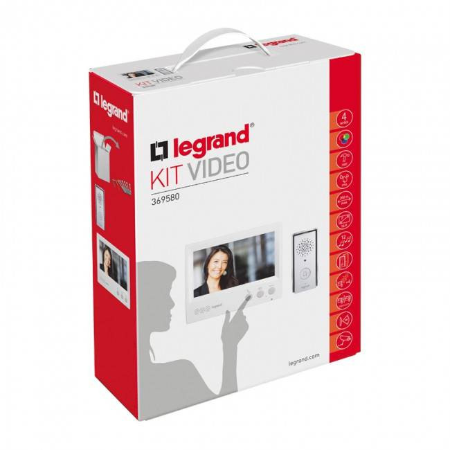 Legrand Intercom Kit with 7-inch Screen