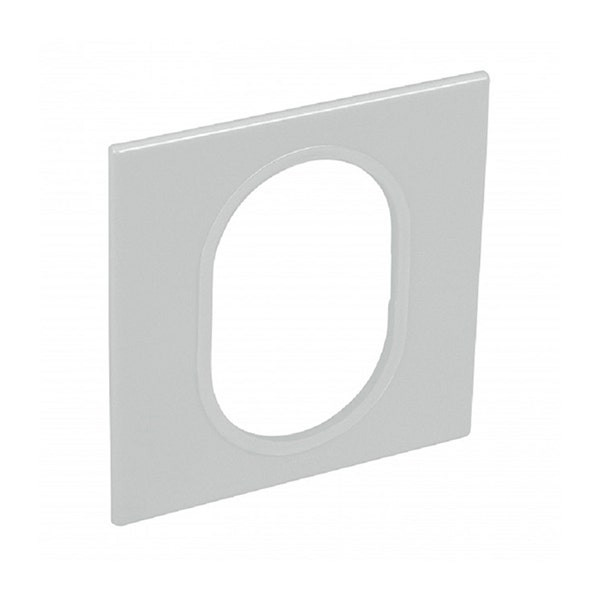 LEGRAND - Plate Arteor, BS, Round, 3 Modules, 1 Gang, Soft Aluminium