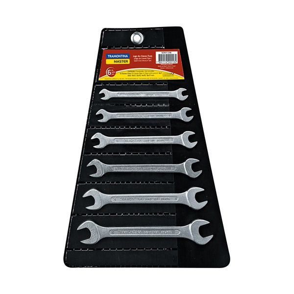 TRAMONTINA - Open End Wrench Set, 6 Pieces