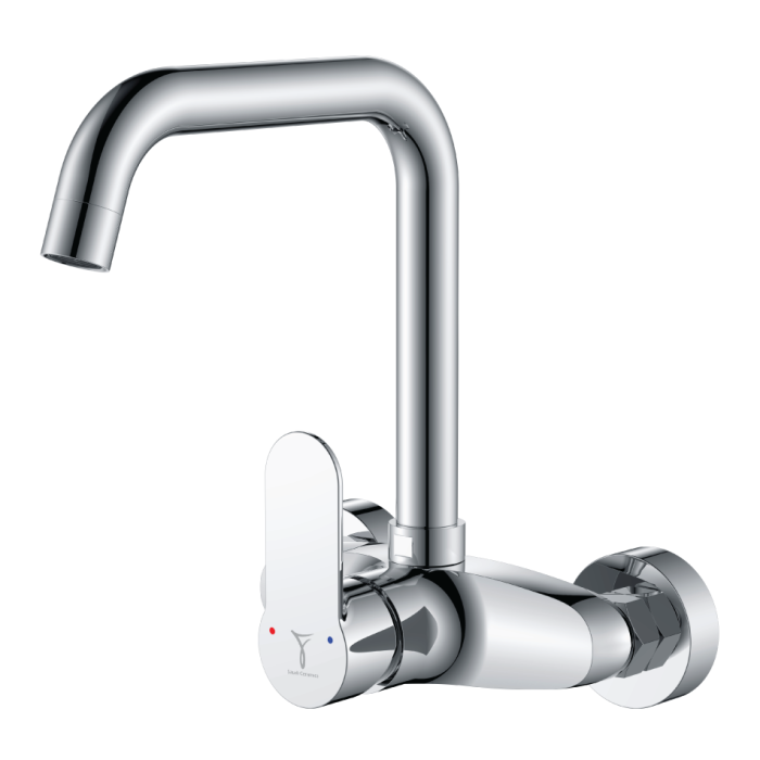 KITCHEN WALL SINK MIXER - RISE
