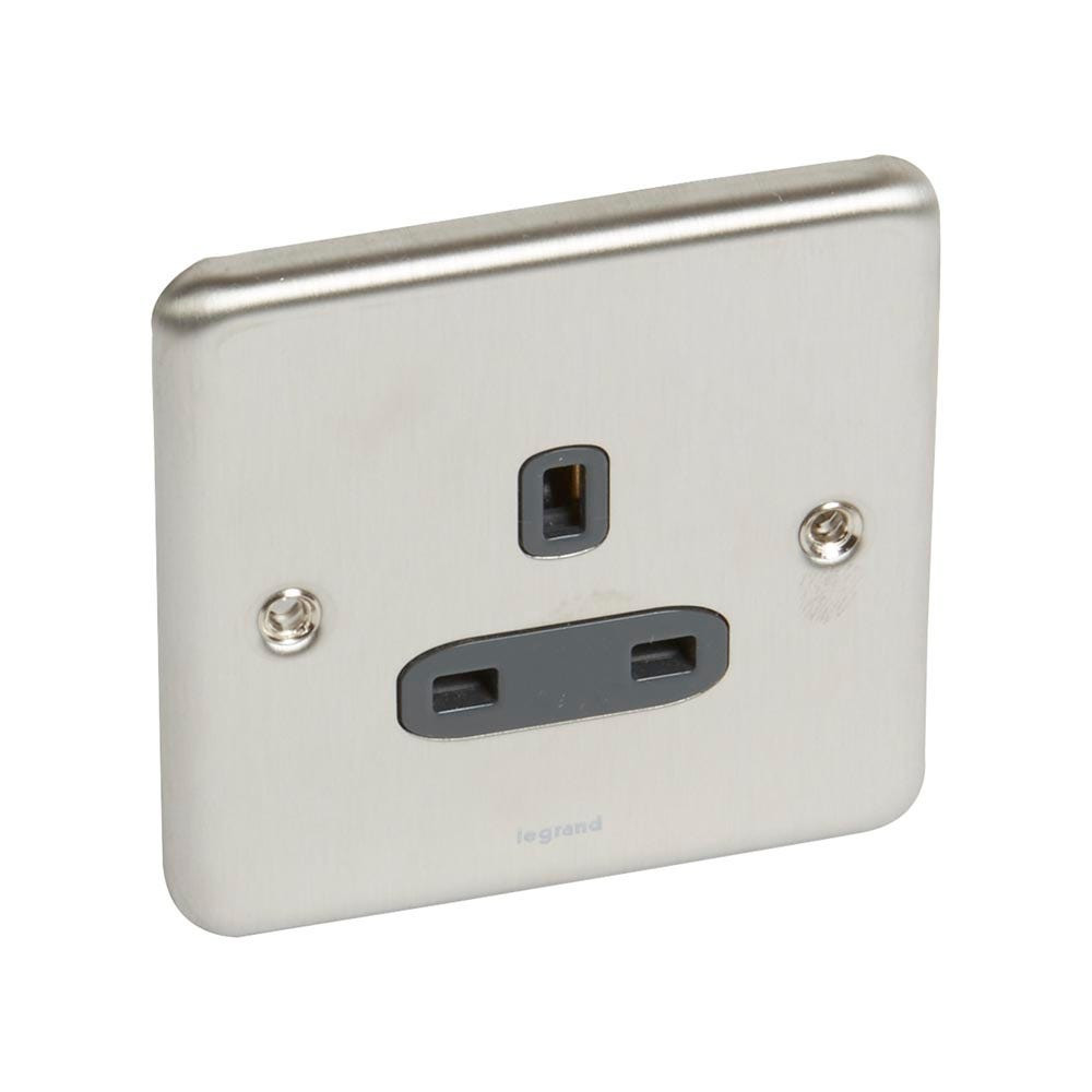 LEGRAND - British Standard Synergy -1 Gang Unswitched -13 A -250 V~