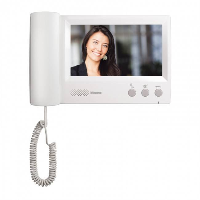 Legrand additional unit, 7-inch screen, with handset