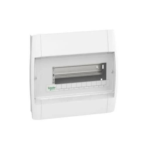 Schneider Single Row Electrical Distribution Panel - 10 Lines - 40 Amps - DSP1ROW10 - Single phase