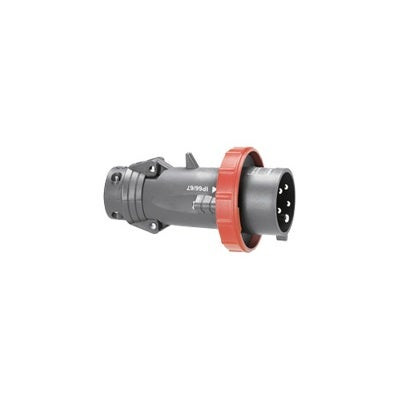 LEGRAND - Straight Plug Hypra, IP66/67-55, 380/415 V, 32 A, 3P+N+E