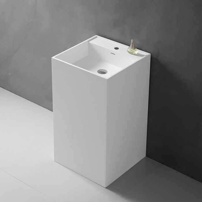 Wash Basin LAZURD Square floor mounted