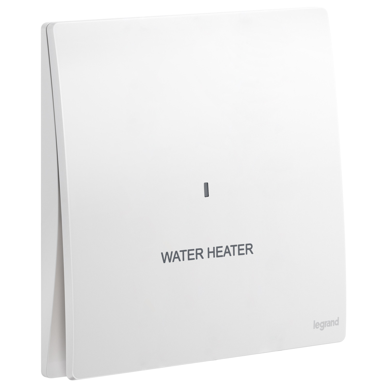 ليجراند - مفتاح سخان ماليا - 20 أمبير - 250 فولت - مع علامة Water Heater - لون أبيض