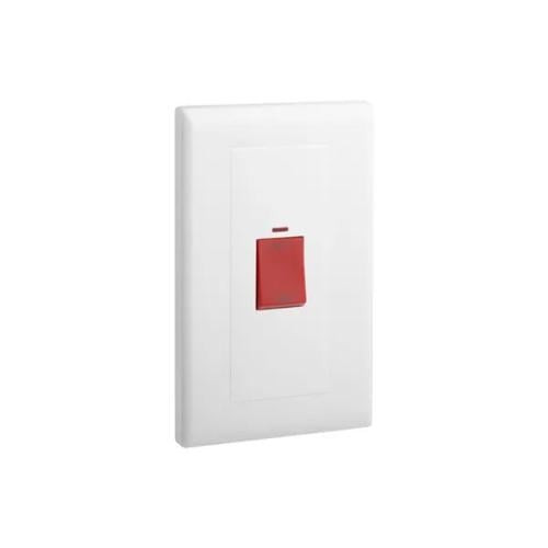 Legrand (Eloy) AC Switch with Neon Indicator - 2 Pole - 45 A - 250 V - 618076
