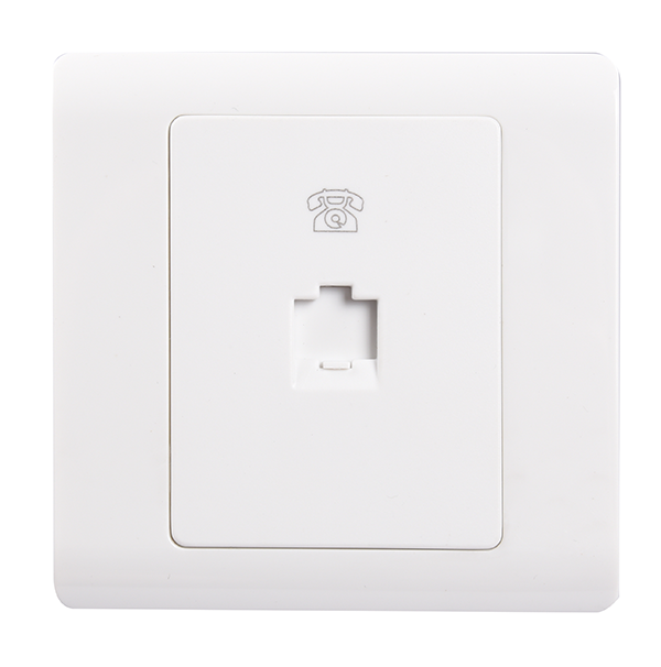 Hyundai B801PC RJ45 CAT 6 Computer Plug White