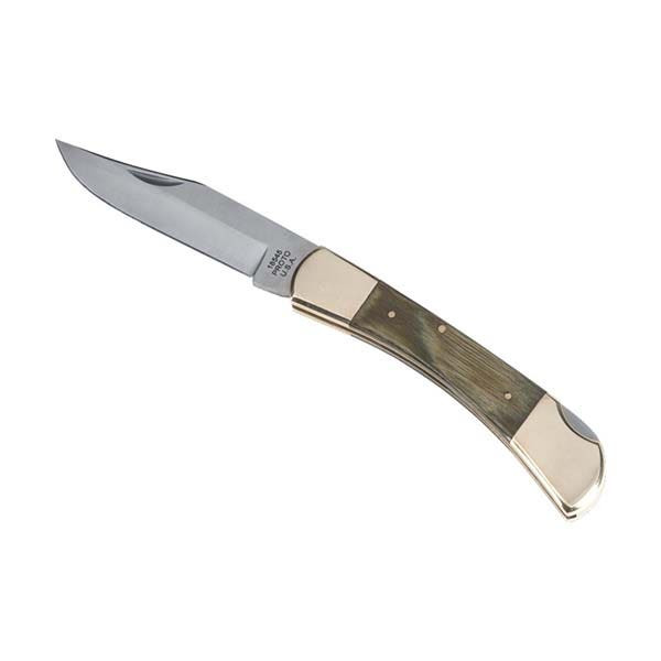 PROTO - Lockback Knife W/Sheath, 3-3/4"