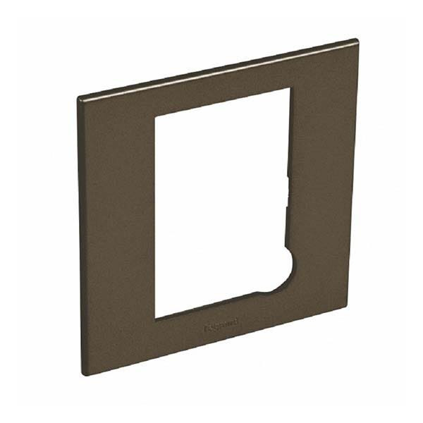 LEGRAND - Plate Arteor, BS, for 13A Fused Connection Unit, Square, Dark Bronze
