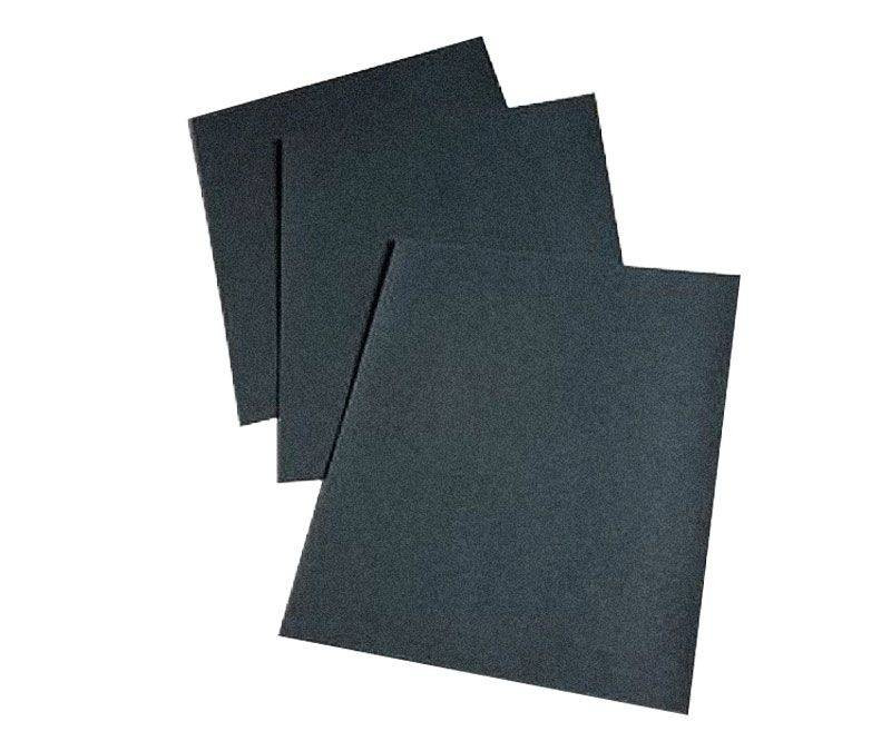 Waterproof Sandpaper - 9" X 11" Grade 120 - Black