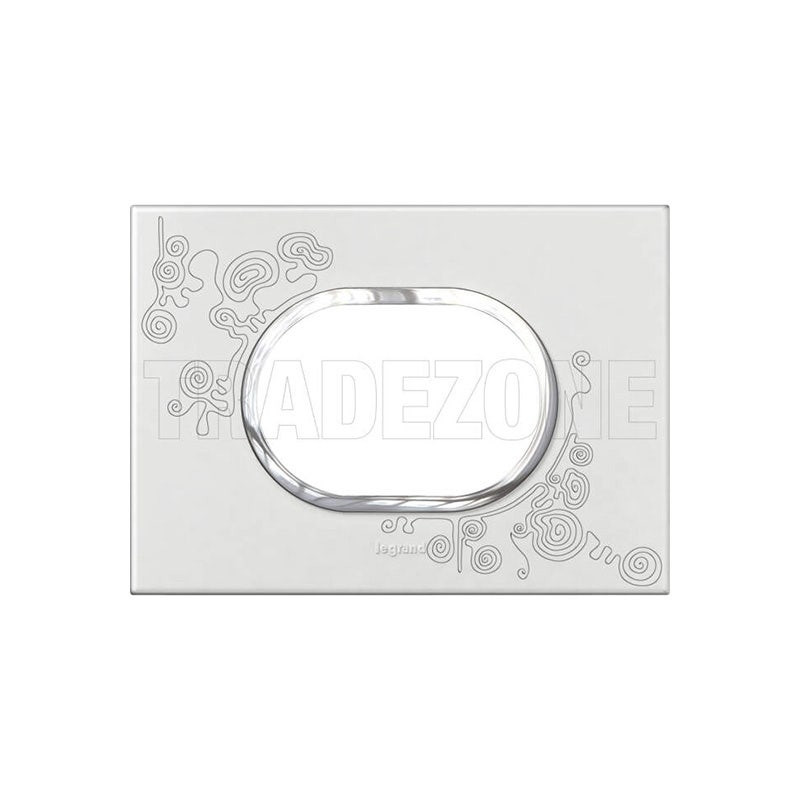 LEGRAND - Plate Arteor, Italian/US, 3 Modules, Round, Edition 1