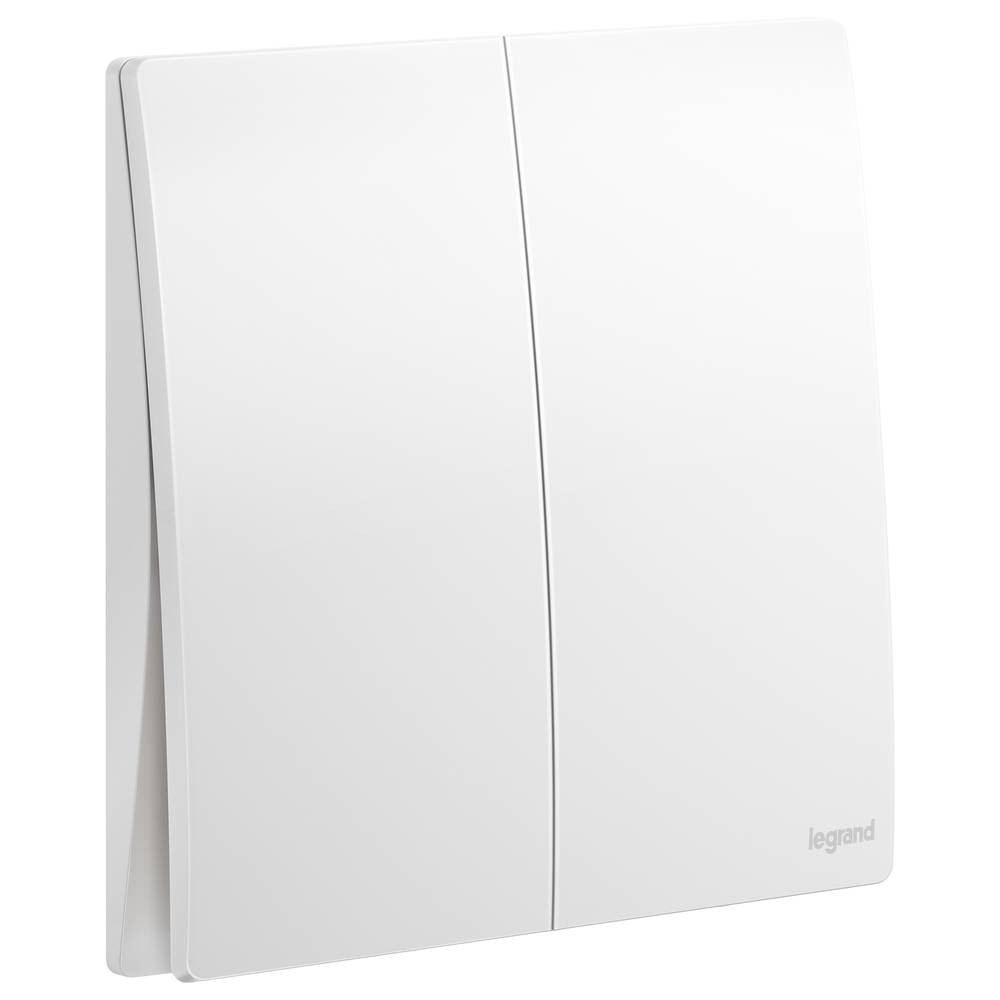 Legrand - Financially Authorized Switch - 2 Lines - 16 Amp - 250 Volt - White
