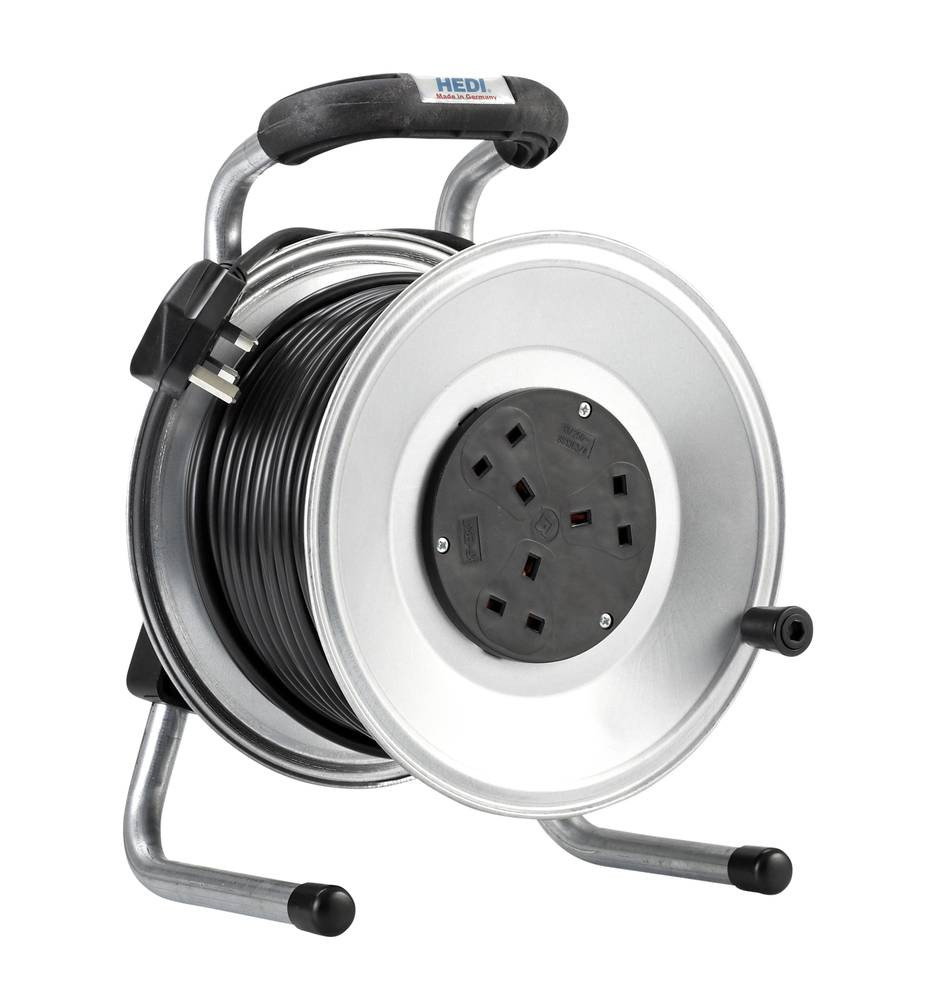 Electrical extension reel (50 meters) 3 sockets