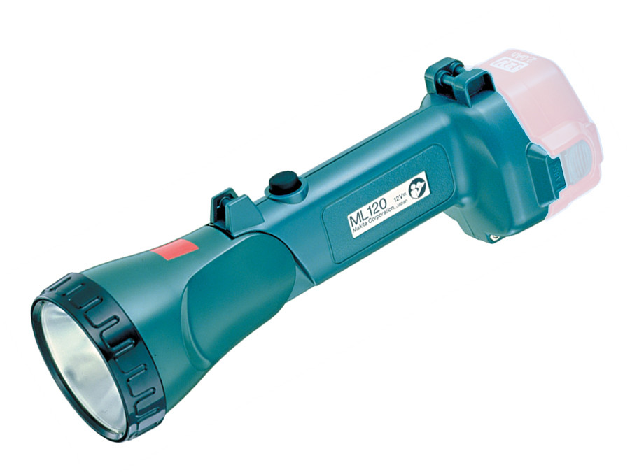 Cordless Flashlight, 12V , Nickel Cadmium, Without Battery and Charger