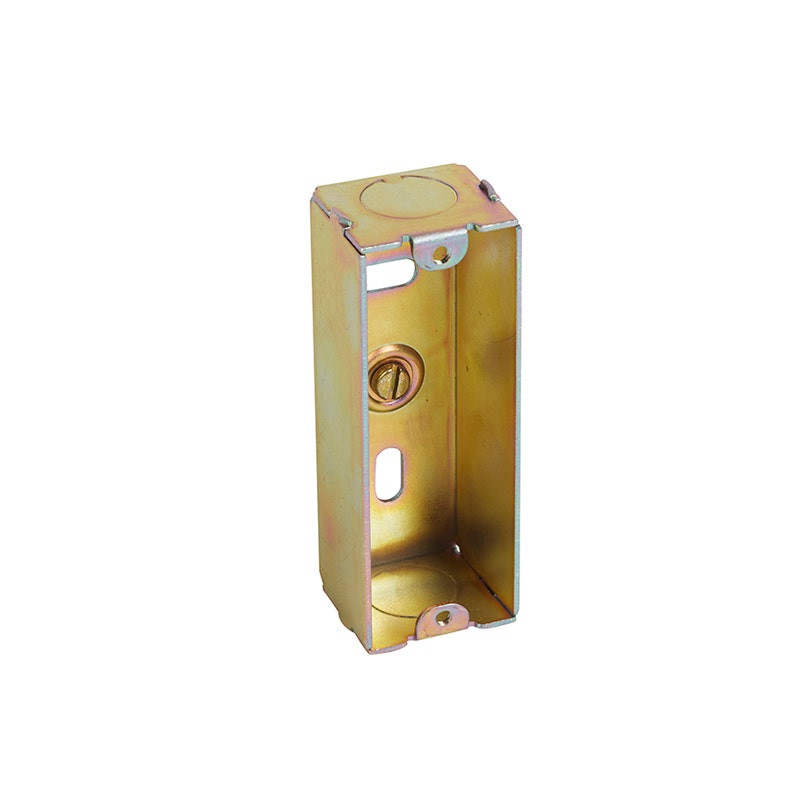 LEGRAND - Backbox Synergy, with Knockouts, 1 Gang, Depth 26mm, Flush Mounting, Steel, Architrave