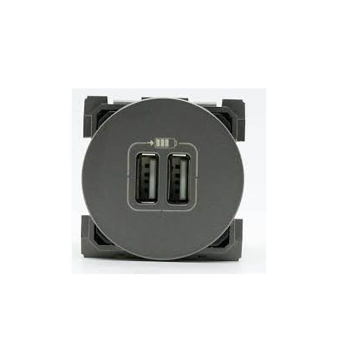 LEGRAND - USB Socket Double 5V 2400Ma 2Mod, Magnes