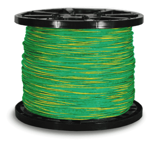 American electrical wire from Jeddah - size 14 - 500 feet - 600 volts - black
