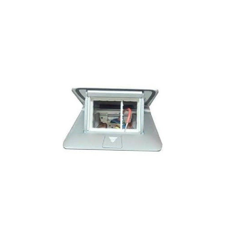 LEGRAND - Pop-Up Box to Be Equipped, 3 Modules, Matt Aluminum Finish