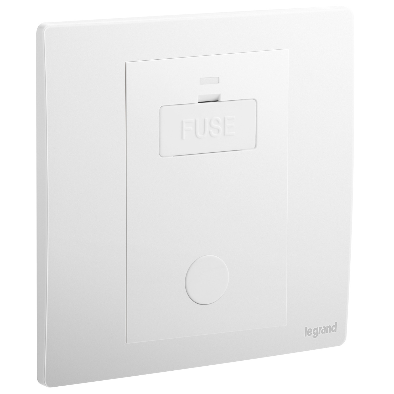LEGRAND - Fused Connection Unit Mallia, Unswitched, 13 A, Matt White